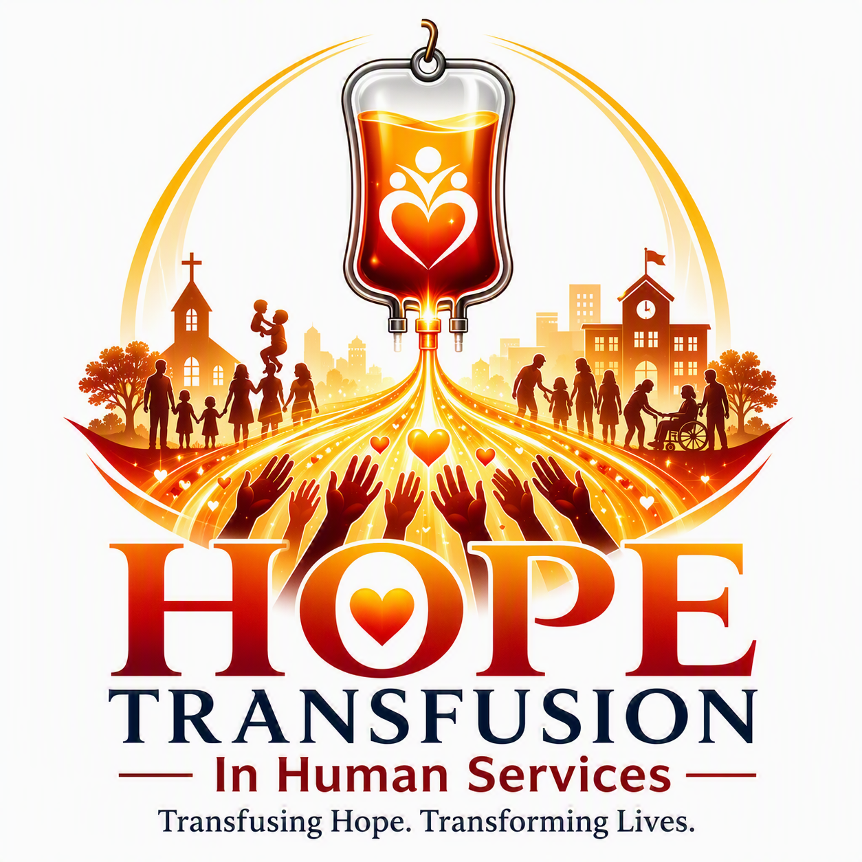 Hope Transfusion in Human Services insights banner promoting leadership, mentorship, and workforce culture articles by Dr. David Green.